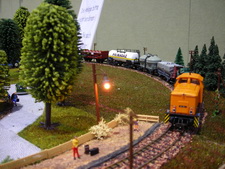 Bild: Im Verein integriert, die TT-Modulbahn-Gruppe von Dresdner Parkeisenbahnern