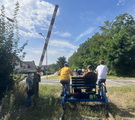 Bild 2 - Mit der Fahrraddraisine durch Brandenburg